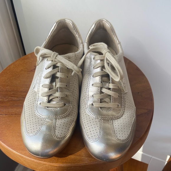 Cole Haan Shoes - Cole Haan/Nike Air Metallic Gold Sneaker Size 7